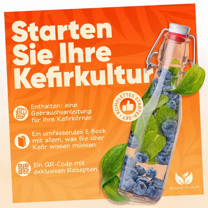 Starterset mit Anleitung, E-Book und Rezepten